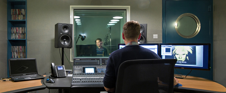 Fully equipped voice over studios in London and Manchester